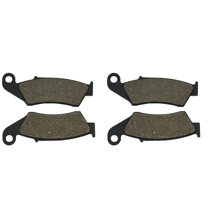 2 Kit plaquettes frein Av Ga et Av Dr Pour Honda XL 700 Transalp sans ABS de 2011 à 2013 - Image 2