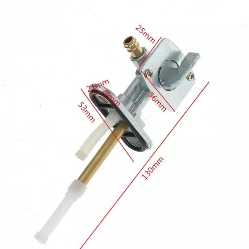Robinet d'essence cuivre pour Yamaha TW 125 Trailway de 1987 à 2003 - Image 2