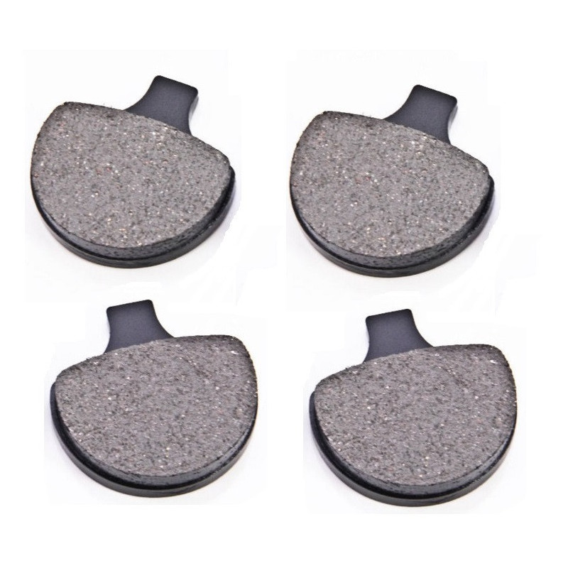 2 Kit plaquettes frein Av Ga et Av Dr Pour Harley-davidson Touring Road King FLHR de 1994 à 1999 - Image 2