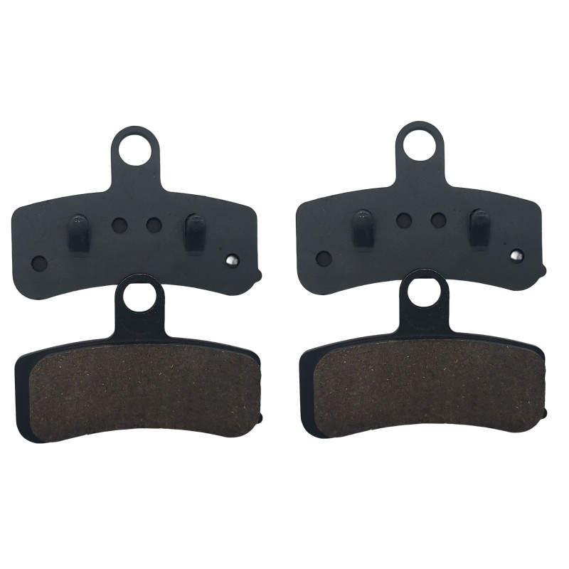 2 Kit plaquettes frein Av Ga et Av Dr Pour Harley-davidson Dyna Fat Bob FXDF de 2008 à 2011 - Image 2