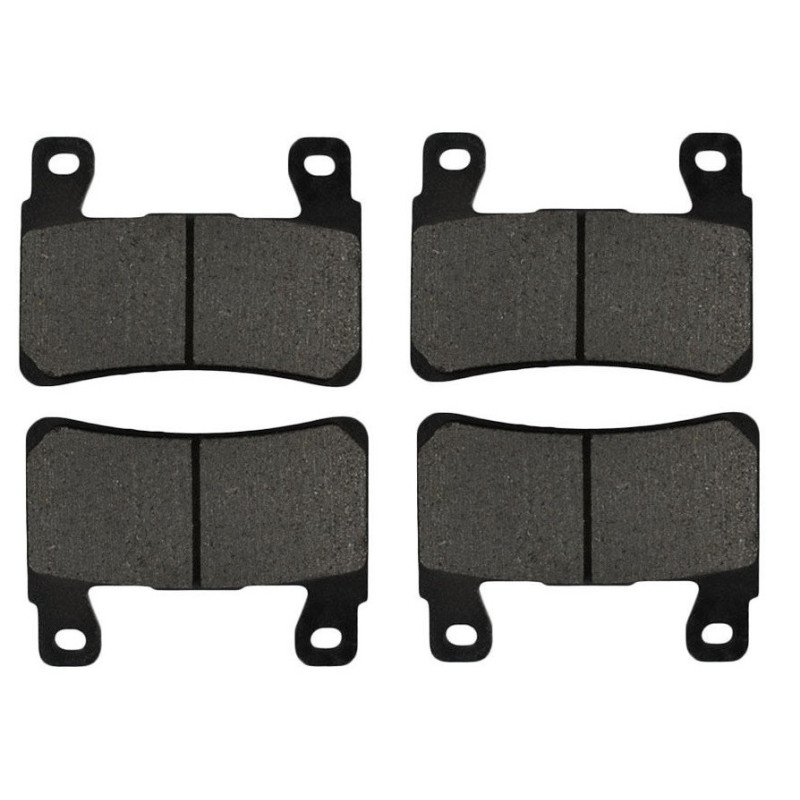 2 Kit plaquettes frein Av Ga et Av Dr Pour Harley-davidson Sportster XR 1200X XR1200X de 2010 à 2013 - Image 2