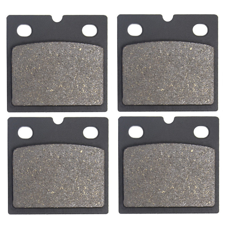 2 Kit plaquettes frein Av Ga et Av Dr Pour Bmw K 100 LT  de 1989 à 1991 - Image 2