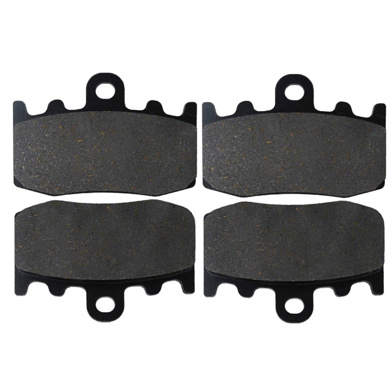 2 Kit plaquettes frein Av Ga et Av Dr Pour Bmw R 1200 S  de 2004 à 2006 - Image 2