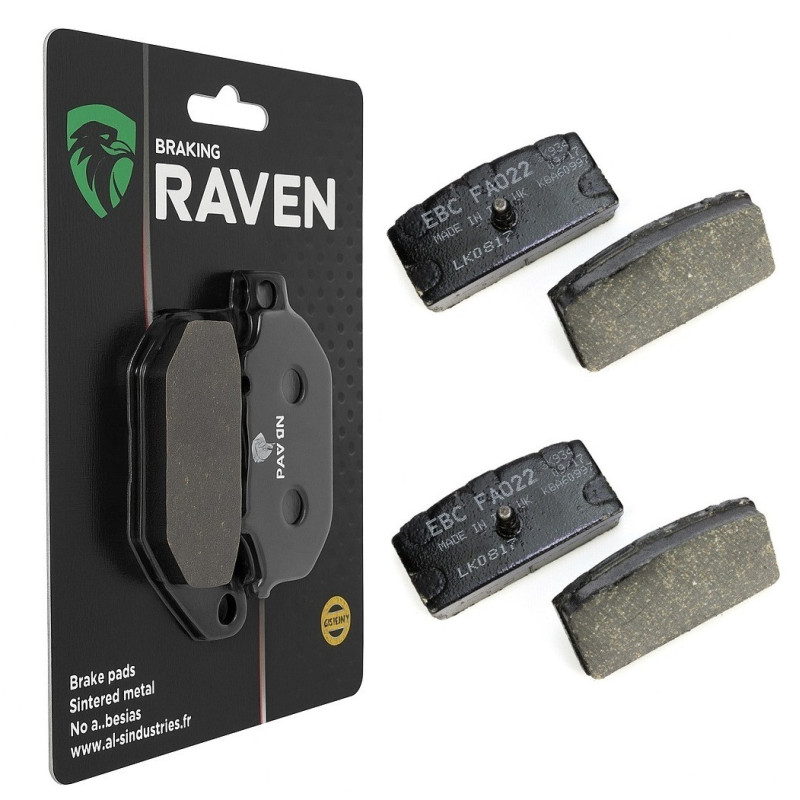 2 Kit plaquettes frein Av Ga et Av Dr Pour Bmw R 90  de 1973 à 1976