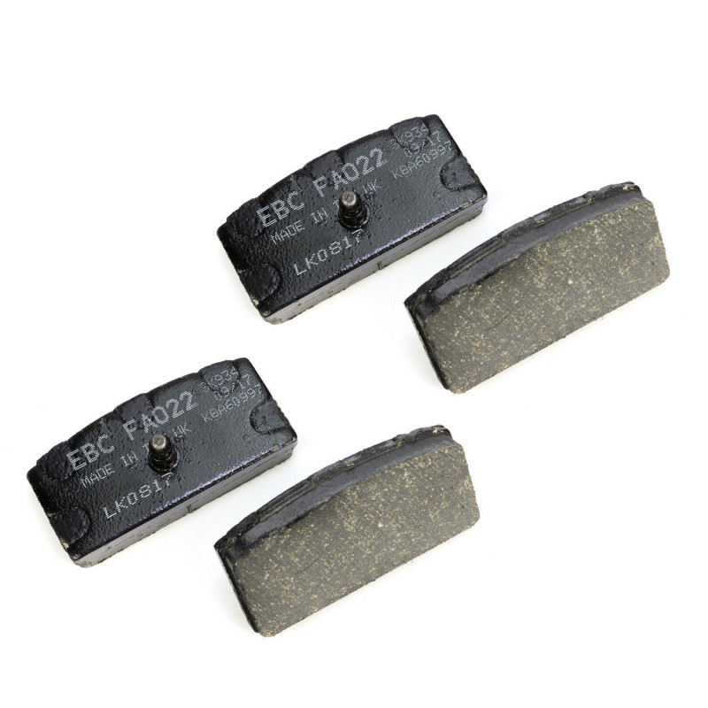 2 Kit plaquettes frein Av Ga et Av Dr Pour Bmw R 100  de 1976 à 1977 - Image 2