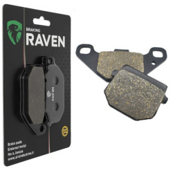 Plaquettes de frein Ar ou Frein parking Pour Qooder Quadro 350 4D  de 2015 à 2018