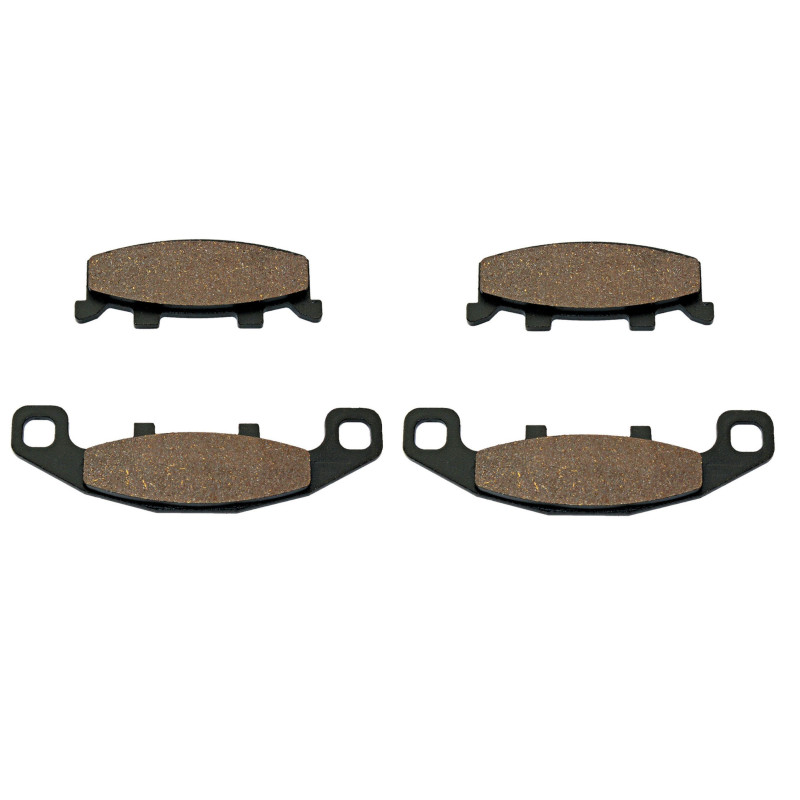 2 Kit plaquettes frein Av dr et Arrière Pour Kawasaki GPX 750R  de 1987 à 1990 - Image 2