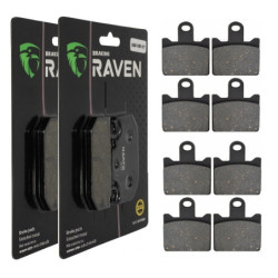 2 Kit plaquettes frein Av Ga et Av Dr Pour Kawasaki GTR 1400  de 2008 à 2021