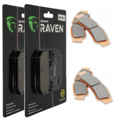 2 Kit plaquettes frein Av Ga et Av Dr Pour Kawasaki Teryx KRX 1000  de 2020 à 2023