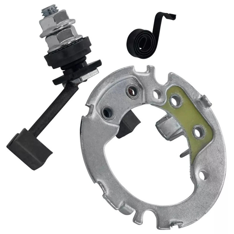 Platine Charbon démarreur pour Kawasaki KLX 400R  de 2003 à 2004 - Image 2