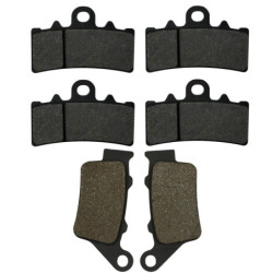 2 Kit plaquettes frein Av G, Av D et Ar Pour Honda SXS 1000 Talon S2R de 2019 à 2021