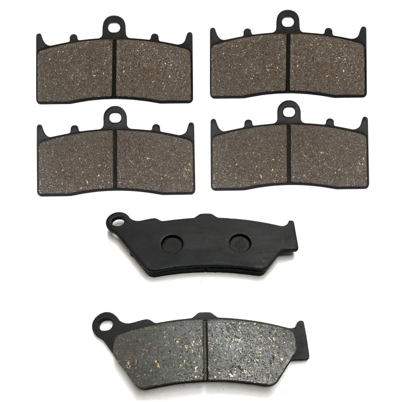 2 Kit plaquettes frein Av G, Av D et Ar Pour Bmw R 1200 R  de 2005 à 2014 - Image 2