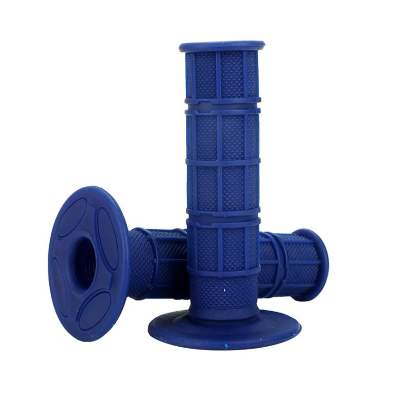 Poignées Bleu marine Pour Motos Kawasaki KDX 400 Tout-terrain