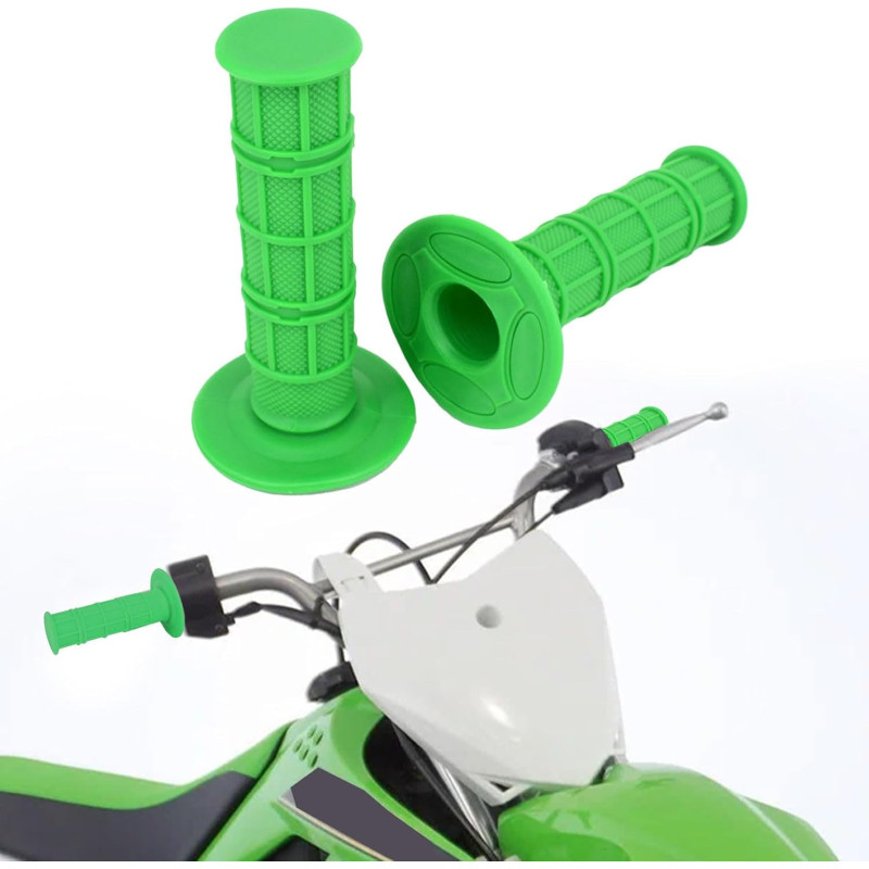 Poignées Vert Pour Motos Kawasaki KLX 110 DAF Tout-terrain - Image 2