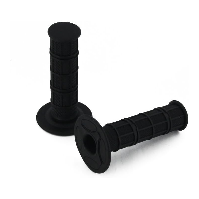 Poignées Noir Pour Motos Kawasaki KD 80 Tout-terrain