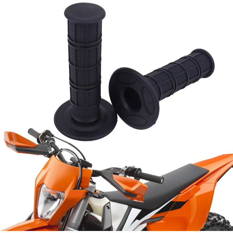 Poignées Noir Pour Motos Kawasaki KDX 450 Tout-terrain - Image 2