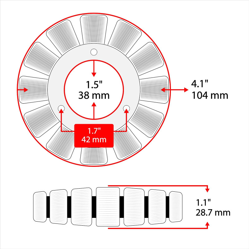 Stator pour Kawasaki Z1000 R Eddie Lawson  de 1983 à 1984 - Image 2