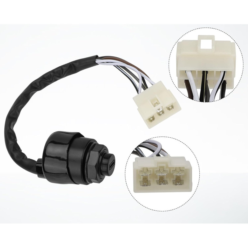 Contacteur À Clé pour Kawasaki Mule 2500 KAF 620  de 1995 à 2000 - Image 2