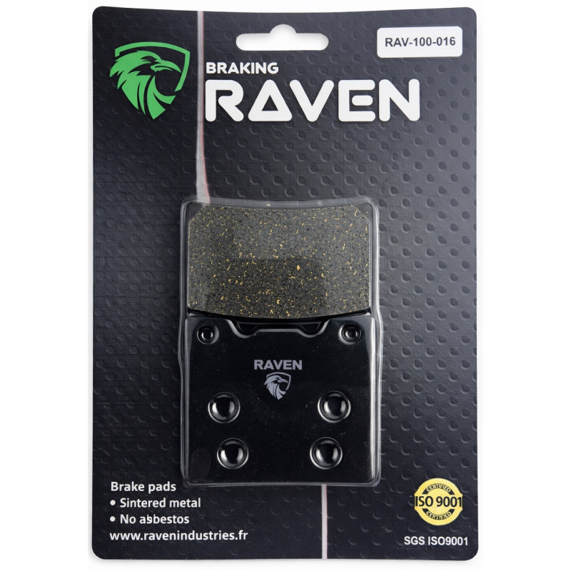 Plaquettes de frein Arrière Pour Kawasaki ZXR 750R  de 1991 à 1994