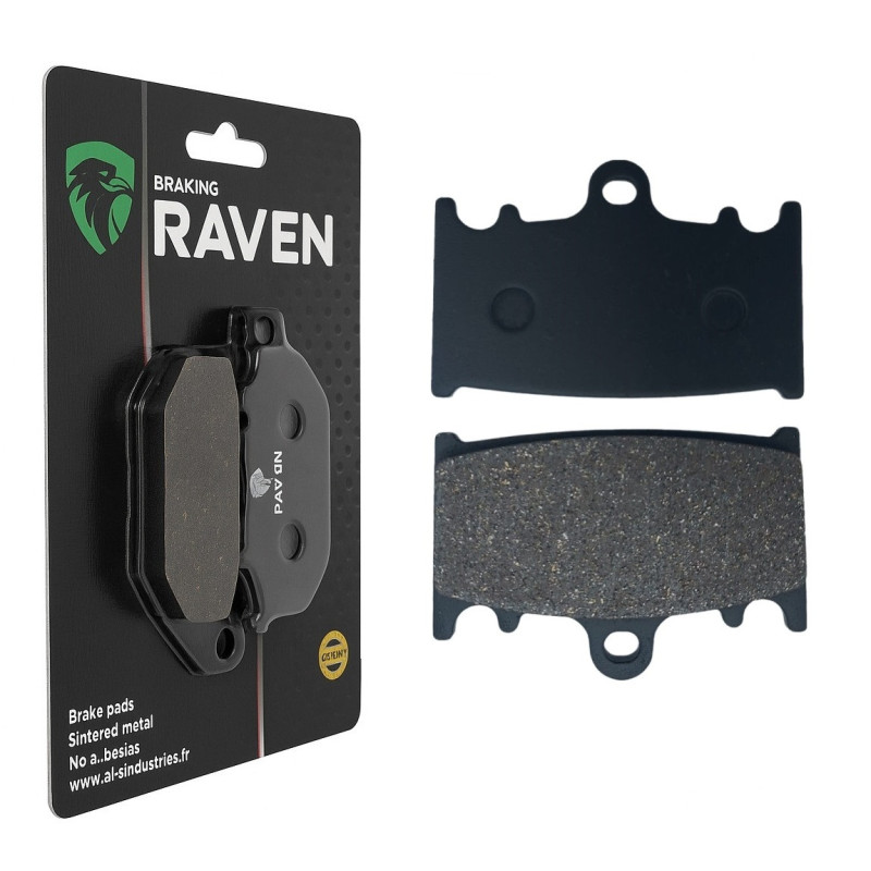 Plaquettes de frein Av Ga ou Av Dr Pour Kawasaki GPZ 900R  de 1990 à 1993