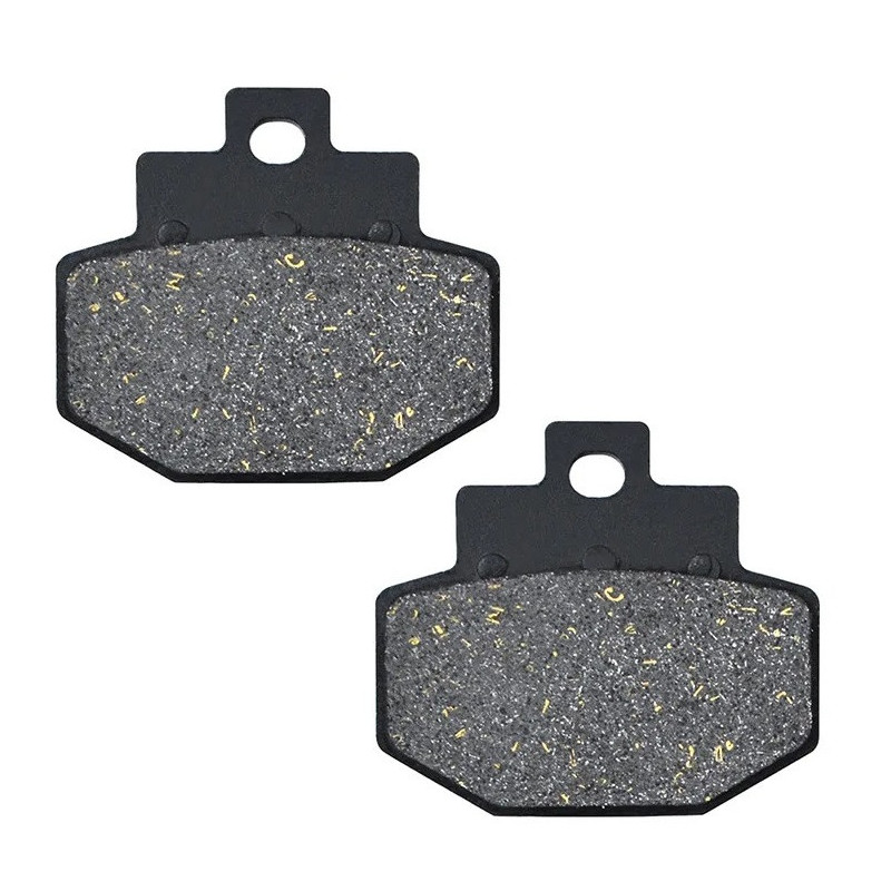 Plaquettes de frein Arrière Pour Gilera DNA 125  de 2001 à 2005 - Image 2