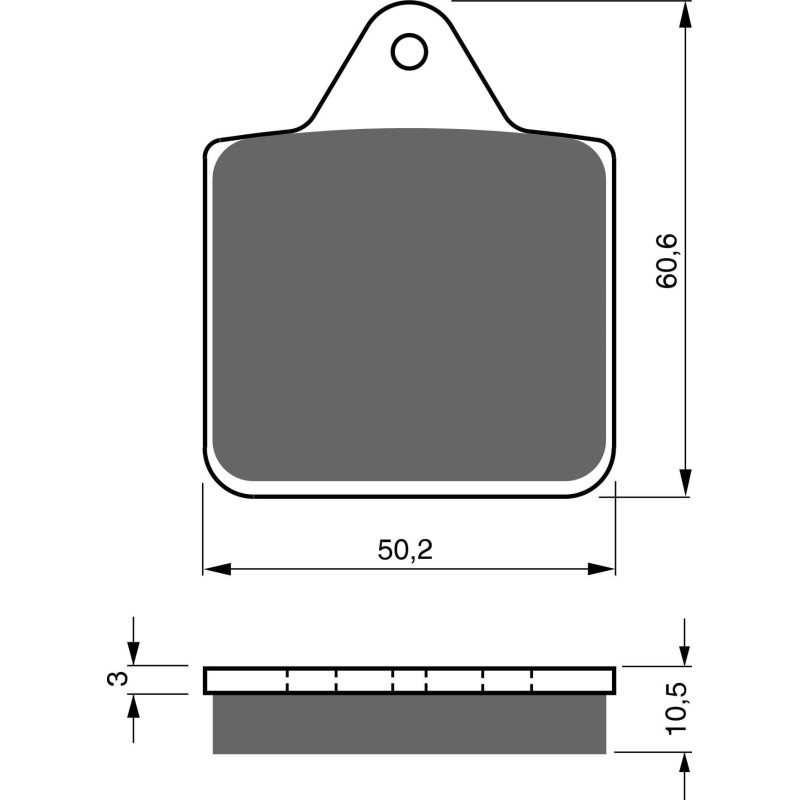 Plaquettes de frein Frein parking Pour Polaris Magnum 425 6x6 de 1996 à Nc - Image 3