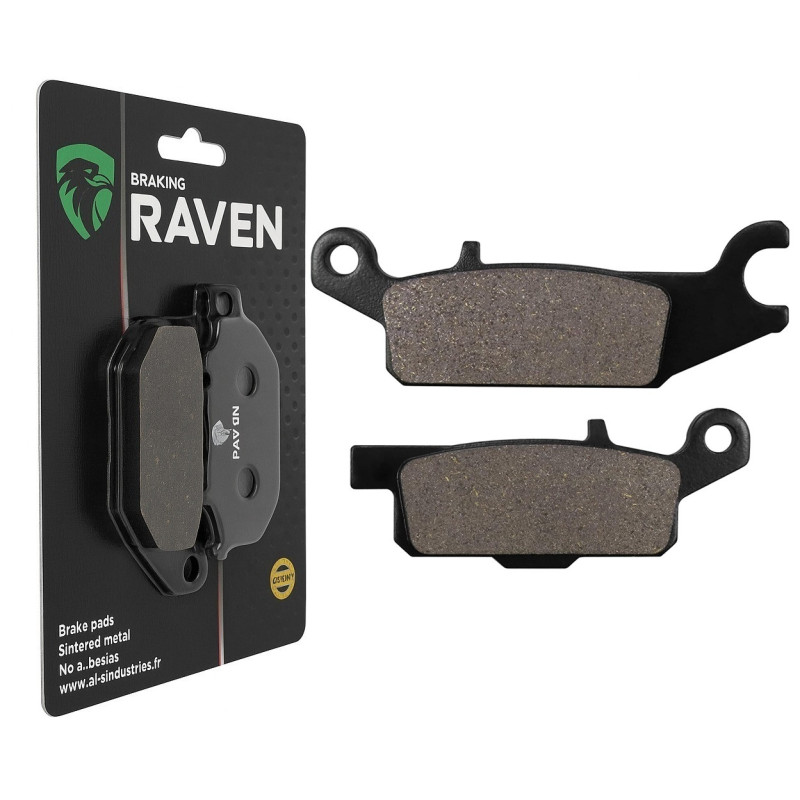 Plaquettes de frein Arrière Gauche Pour Yamaha YFM Grizzly 550  de 2009 à 2014