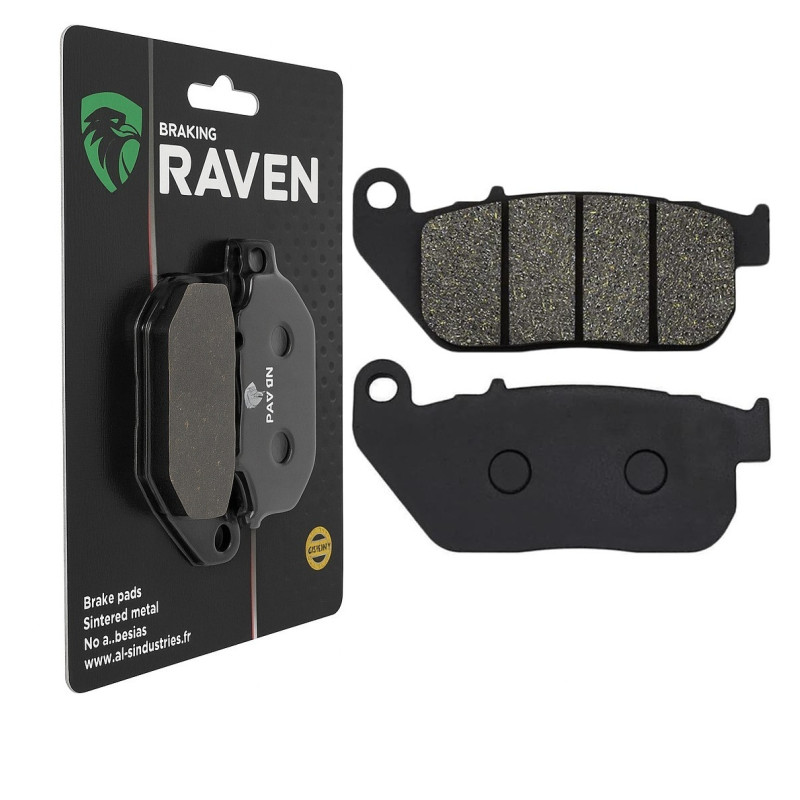 Plaquettes de frein Av Ga ou Av Dr Pour Harley-davidson Sportster 883 Roadster XL883R de 2005 à 2013