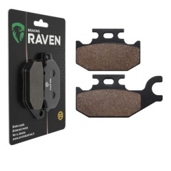 Plaquettes de frein Arrière Pour Yamaha YFM Raptor 700  de 2006 à 2012