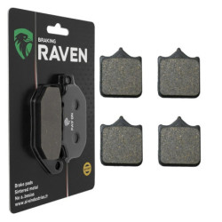 Plaquettes de frein Av Ga ou Av Dr Pour Triumph Speed Triple 1050  de 2011 à 2016