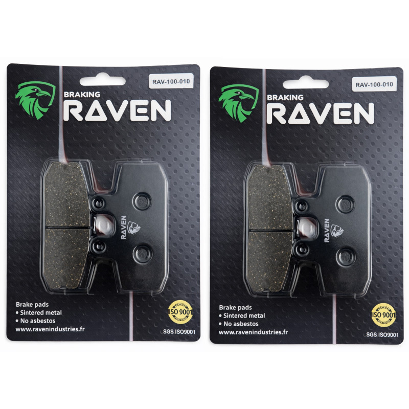 2 Kit plaquettes frein Av Ga et Av Dr Pour Aprilia Sportcity 250 Cube ie de 2007 à 2009