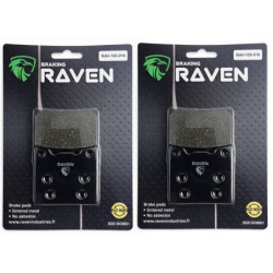 2 Kit plaquettes frein Av Ga et Av Dr Pour Suzuki GSX 500  de 1984 à 1985