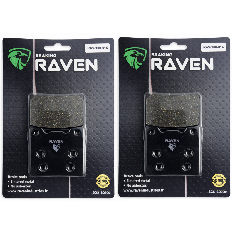 2 Kit plaquettes frein Av Ga et Av Dr Pour Suzuki GSX 500  de 1984 à 1985