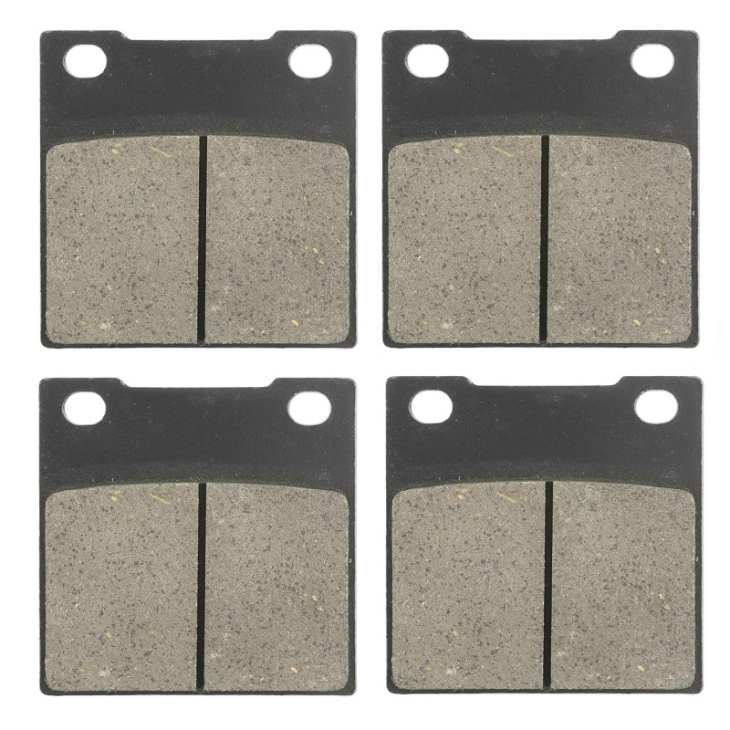 2 Kit plaquettes frein Av Ga et Av Dr Pour Suzuki GSX 500  de 1984 à 1985 - Image 2