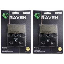 2 Kit plaquettes frein Av Ga et Av Dr Pour Triumph Speed Triple 750  de 1994 à 1996