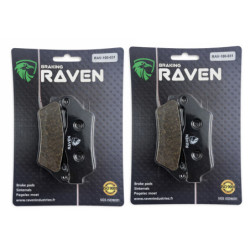 2 Kit plaquettes frein Av Ga et Av Dr Pour Gas-Gas Wild 515 HP de 2009 à Nc