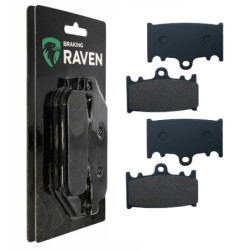 2 Kit plaquettes frein Av Ga et Av Dr Pour Kawasaki ZZR 1200  de 2002 à 2005