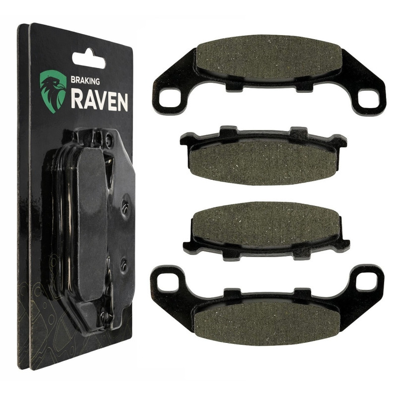 2 Kit plaquettes frein Av Ga et Av Dr Pour Kawasaki GPZ 500S Serie E  de 1994 à 2003