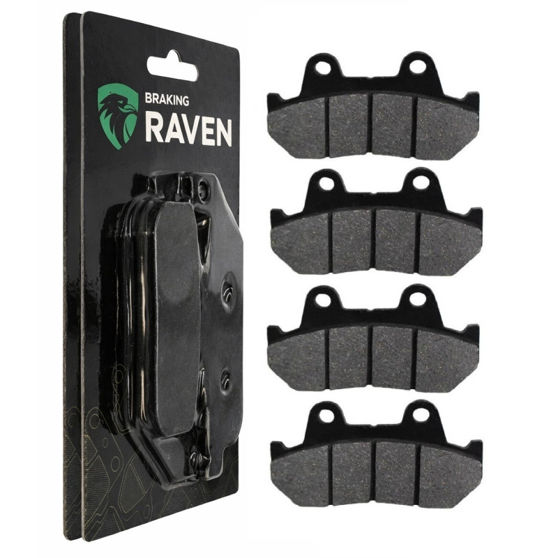 2 Kit plaquettes frein Av Ga et Av Dr Pour Honda CB 750 Nighthawk  de 1983 à 1984