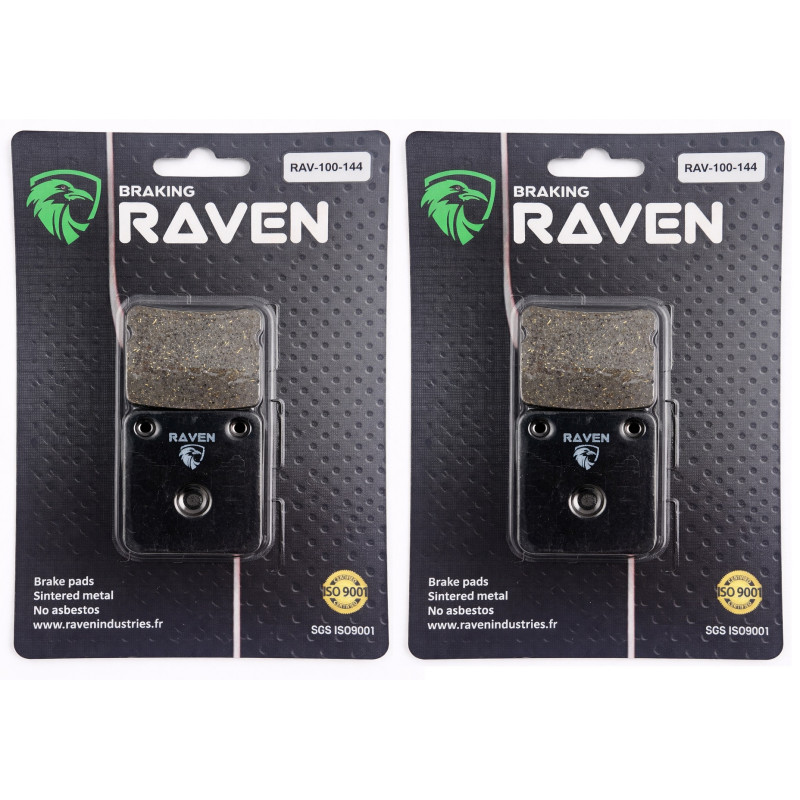 2 Kit plaquettes frein Av Ga et Av Dr Pour Yamaha YFM Bruin 350  de 2004 à 2006