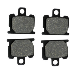 2 Kit plaquettes frein Av Ga et Av Dr Pour Yamaha XV 1000 SE de 1983 à Nc