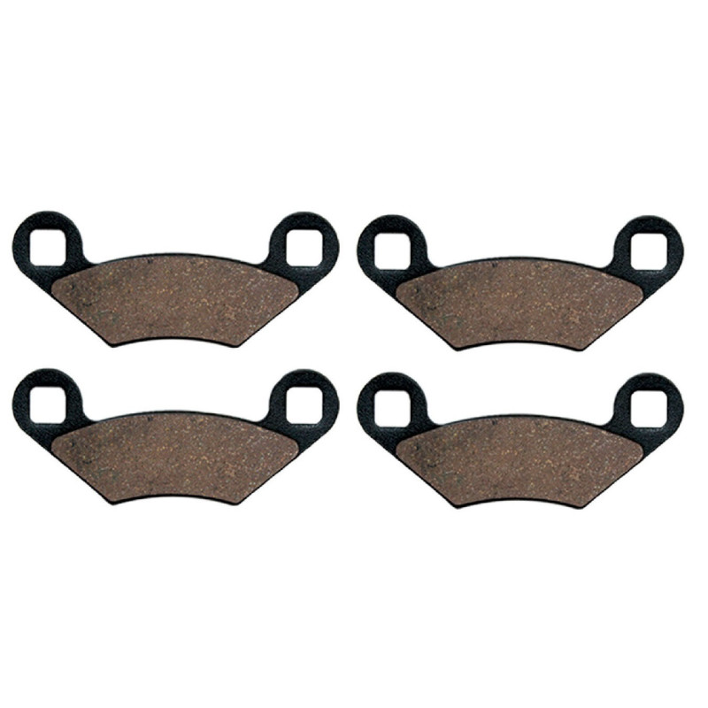 2 Kit plaquettes frein Av Ga et Av Dr Pour Polaris 400 2x4L 4x4L de 1994 à 1995