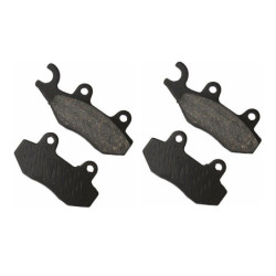 2 Kit plaquettes frein Av Ga et Av Dr Pour Pgo T-Rex 50  de 1999 à 2004