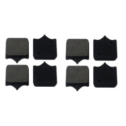 2 Kit plaquettes frein Av Ga et Av Dr Pour Cagiva Raptor 1000 X3 de 2003 à 2004