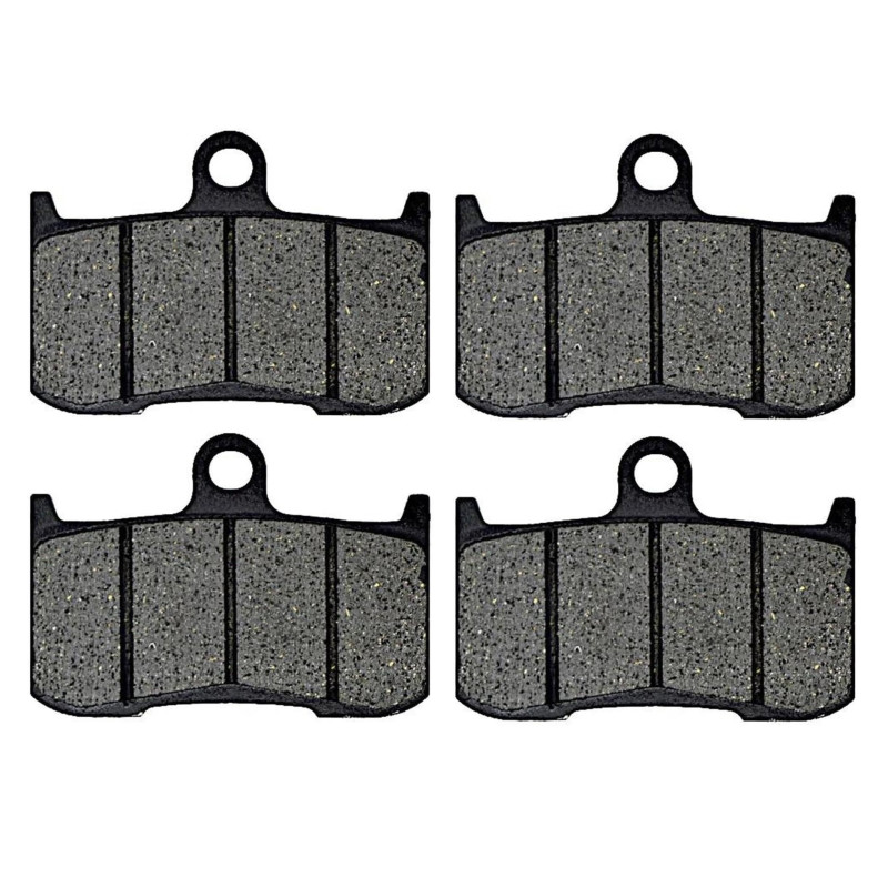 2 Kit plaquettes frein Av Ga et Av Dr Pour Kawasaki Z800 Série D  de 2013 à 2016