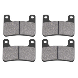 2 Kit plaquettes frein Av Ga et Av Dr Pour Kawasaki Ninja ZX-4R 400  de 2023 à 2026