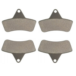 2 Kit plaquettes frein Av Ga et Av Dr Pour Massey-Ferguson MF 500 Auto 4x4 TBX Auto de 2004 à Nc