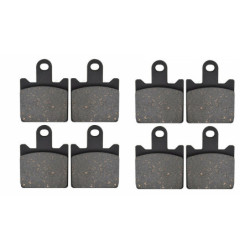 2 Kit plaquettes frein Av Ga et Av Dr Pour Kawasaki ZZR 1400  de 2006 à 2023