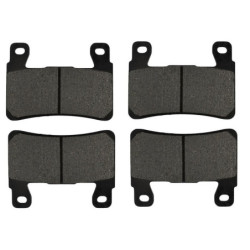 2 Kit plaquettes frein Av Ga et Av Dr Pour Kawasaki Ninja ZX-6R 636  de 2013 à 2026