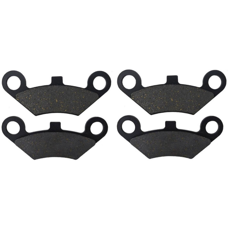 2 Kit plaquettes frein Av Ga et Av Dr Pour Linhai Muddy 300 4x4 de 2007 à 2009